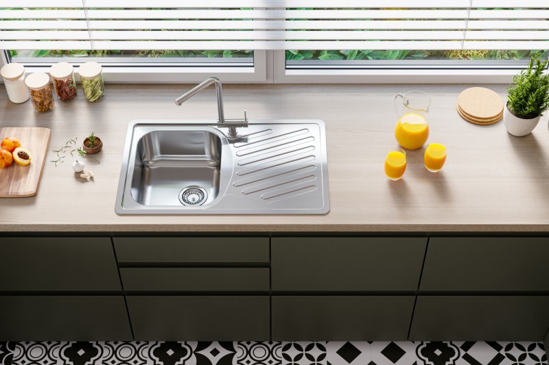 Foldable kitchen taps